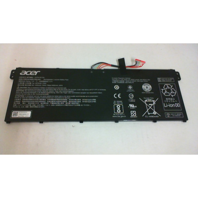 Kt Ap M J Acer Genuine Battery V Mah El Za A